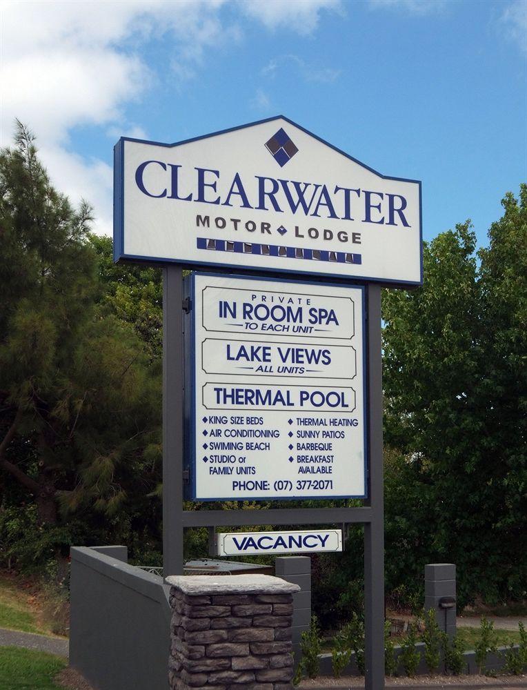 Clearwater Motor Lodge Taupo Dış mekan fotoğraf